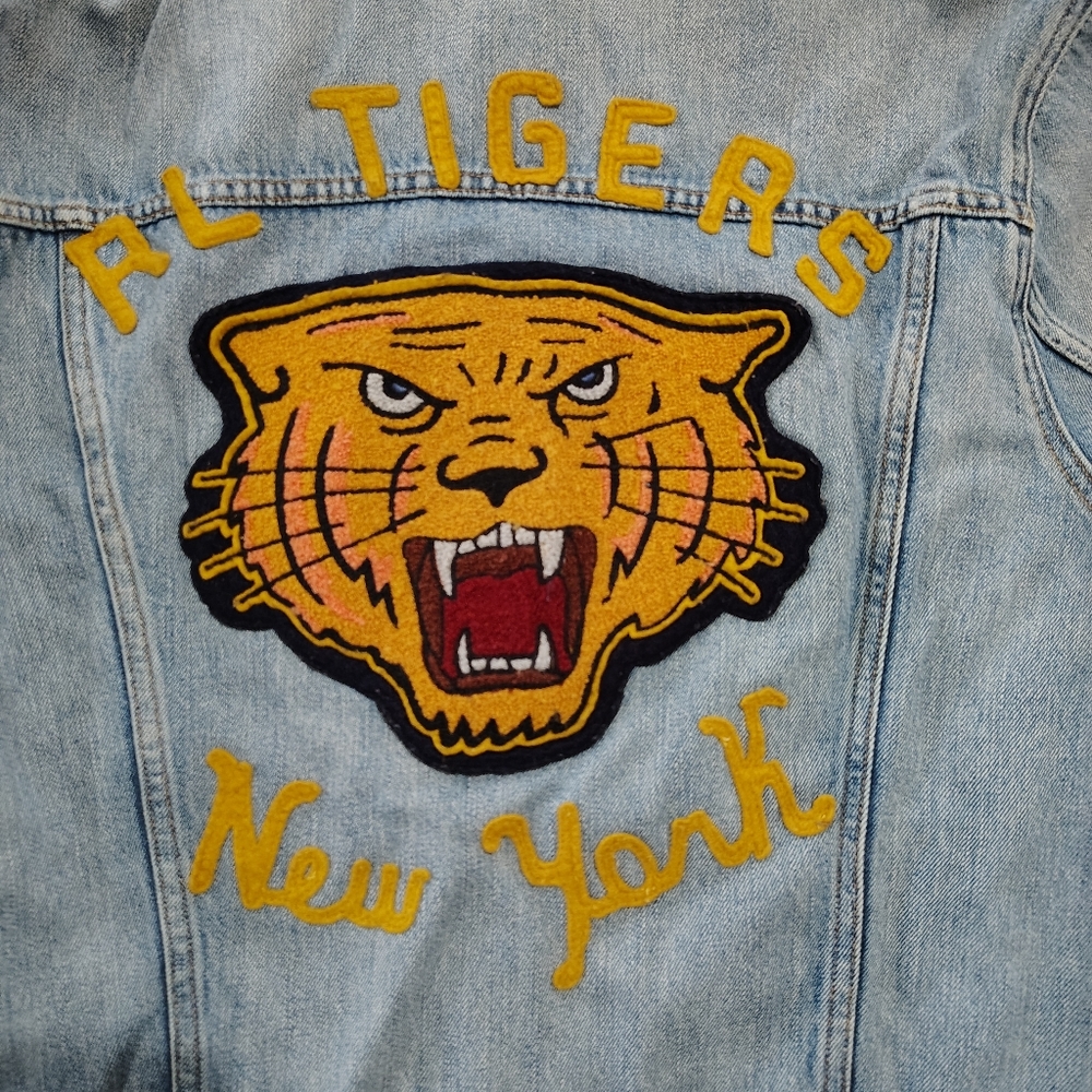 Polo by Ralph Lauren blue denim jacket. Tigre - Picture 3 of 7